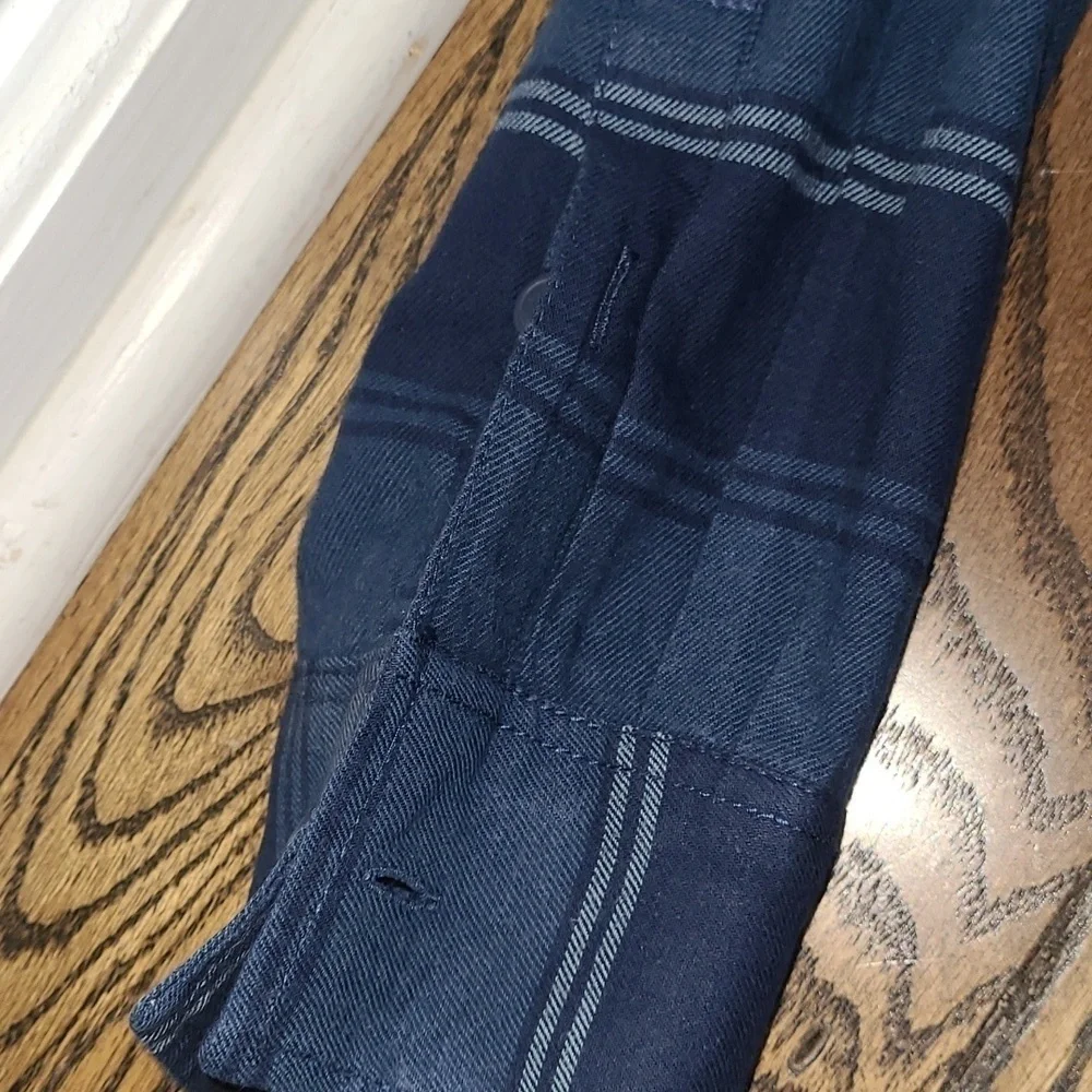 Men's Arizona Jeans plaid long sleeve shirt Size L - Picture 3 of 5